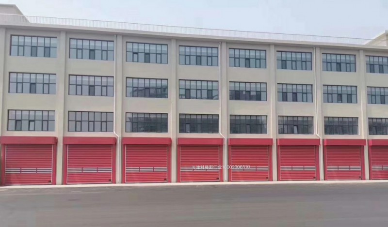 消防隊專用提升門 快速門廠家金屬卷簾門天津科曼斯門業(yè)18002006510