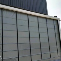 堆積門廠家 快速堆積門價格批發(fā) 天津科曼斯門業(yè)