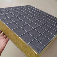 鋼網(wǎng)巖棉復(fù)合板，插絲巖棉復(fù)合板廠家