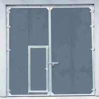 工業(yè)門廠家，工業(yè)保溫平開門，工業(yè)門生產(chǎn)，工廠工業(yè)大門