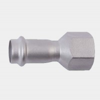 內(nèi)螺紋轉(zhuǎn)換接頭不銹鋼卡壓管廠家