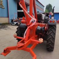 拽電纜拖拉機絞磨 四輪牽引絞磨機 電力拉電纜設(shè)備